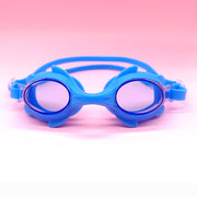 ゴーグル 水泳 スイミング キッズ 子供用 女の子 男の子 カラフル 曇り止め UVカット 調整可能 プール 海 海水浴 ビーチ かわいい カジュアル シンプル 女児 男児 アウトドア 青 ピンク 白 緑 黄色 オレンジ