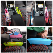 車内収納ポケット シートサイドポケット 隙間ポケット コンソールボックス すき間収納 小物入れ カー用品 車用品 車載 シンプル 隙間活用 整理整頓 スッキリ