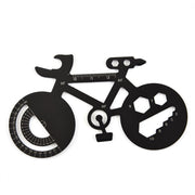 マルチツール カード型 7in1 自転車型 定規 レンチ ナイフ 分度器 栓抜き スリム コンパクト 小型 作業 修理 アウトドア DIY 工具 キャンプ 防災 釣り 万能ツール ポータブル