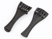 バイオリンテールピース テールガット付き 4/4用 3/4用 弦楽器 バイオリン用アクセサリー バイオリン用パーツ