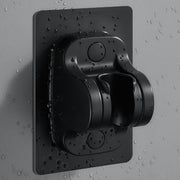 シャワーヘッドホルダー シャワーフック シャワーラック バス用品 日用品雑貨 粘着式 シンプル シャワー掛け 浴室 バスルーム 風呂場