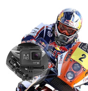 ヘルメットマウント 顎マウント ホルダー GoPro アクションカメラアクセサリー カメラ固定 POV撮影 バイク フルフェイス