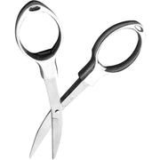 折りたたみはさみ 小型はさみ フィッシング用品 釣り用品 アウトドア ステンレス ハサミ 鋏 ミニ 折り畳み 八の字 万能 釣り糸 糸切り鋏 ゴールドカラー シルバーカラー