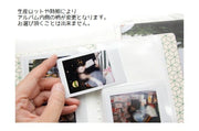 アルバム ポケット式 フォトブック トレカケース 推し活 収納 推し カラー コレクトブック ポラロイド チェキ 写真入れ 64枚収納 可愛い 整理整頓 ファイル コンパクト 可愛い 無地 柄