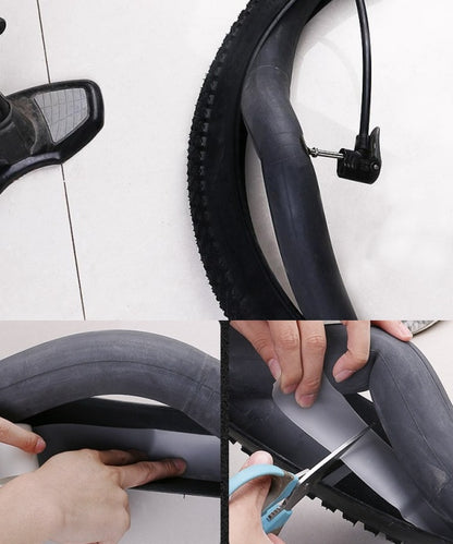 自転車タイヤライナー 2個セット インナーチューブ アンチパンク プロテクター パンク防止リライナー 商品画像3