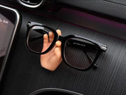 ケーブルホルダー 眼鏡ホルダー メガネホルダー 壁掛け式 吸盤付き 手型 足型 シンプル かわいい 可愛い 面白い おしゃれ 車 自動車 車内 ケーブル コード 配線 メガネ 収納 肌色