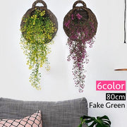 造花 フェイクグリーン 80cm リーフ 葉っぱ つる 花 フラワー 枯れない 人工観葉植物 装飾 飾り インテリア リビング 玄関 おしゃれ ナチュラル