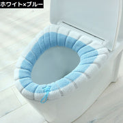 便座カバー トイレカバー U型 O型 V型 洗える 取付簡単 ふわふわ やわらか 刺繍 節電 エコ 厚手 暖かい あったか 防寒