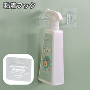 粘着フック ウォールフック 貼り付け 壁掛けフック 小物掛け 吊り下げ 引っかけ 穴あけ不要 収納用品 省スペース 簡単設置