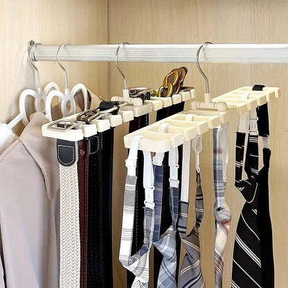 ベルトハンガー 小物ハンガー 10本収納 ネクタイハンガー ベルト収納 ベルト掛け 商品画像3