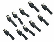 ジッパータブ 10個セット 引き手 ジッパープル ファスナー プルタブ チャック スライダー 修理 交換部品 手芸パーツ