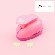 クラフトパンチ 穴あけパンチ 型抜き 中 文具 文房具 ハート 蝶々 お花 星 手紙 メッセージカード デコレーション 工作 アレンジ