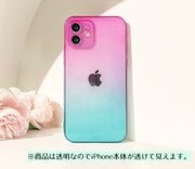 iPhoneケース iPhoneカバー スマホケース スマホカバー レディース 女性 女の子 かわいい グラデーション 透け感 クリア 背面保護 耐衝撃 おしゃれ エッジ レンズ保護 シンプル