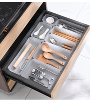 収納ケース カトラリー トレー 仕切りボックス キッチン 文房具 下着 収納 引き出し 整理 プラスチック シンプル