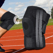 膝サポーター スプリング入り スポーツケア用品 膝固定 保護 左右兼用 ひざ 関節 サポート 運動 ランニング 登山 マラソン