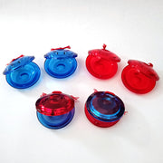 カスタネット 単品 楽器 プラスチック 不透明 透明 クリアカラー 音遊び リズム遊び 子供 小学生 中学生 小さめ 打楽器 単色 発表会 演奏会 おうち遊び カラバリ豊富 かわいい おしゃれ プレゼント 贈り物