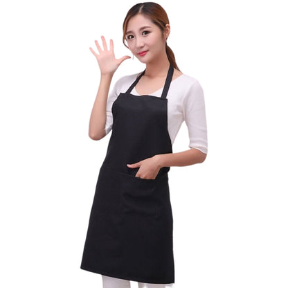 エプロン カフェエプロン キッチンエプロン 前掛け レディース 女性 ブラック バリエーション画像