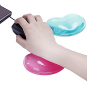 リストレスト アームレスト マウス用 パソコンアクセサリー 手首クッション シリコン パッド 事務用品 ぷにぷに クリアカラー キャンディーカラー サポート やわらか ソフト パームレスト 手首置き ノートパソコン オフィス 仕事 在宅ワーク テレワーク 無地 単色 かわいい キュート シンプル