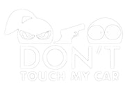 カーステッカー 車用ステッカー ボディステッカー 英語 面白い Don't Touch My Car ステッカー カッティングステッカー 自動車用 車用品 カー用品 外装 カーアクセサリー ドレスアップ デコレーション 単色 ソリッドカラー おしゃれ カスタム 傷隠し 英字 アルファベット 白 黒