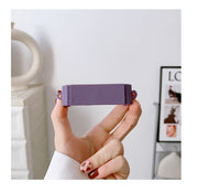 スマホクリップ ストラップ用 スマートフォンアクセサリー バッククリップ スマホクリップホルダー 挟むだけ サイズ調節可 クリップのみ チェーン用 ショルダーストラップ用 簡単 便利 透明 不透明 単色 無地 シンプル かわいい 黒 白 紫 ピンク ローズ