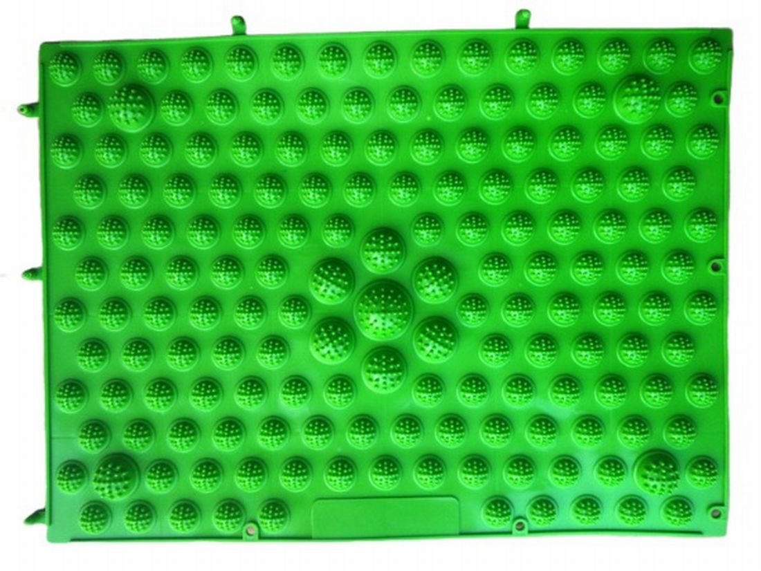 足つぼマット 足裏マット 単品 1枚 フットマット ツボ押し グリーン バリエーション画像