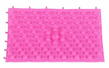 足つぼマット 足裏マット 単品 1枚 フットマット ツボ押し ピンク バリエーション画像