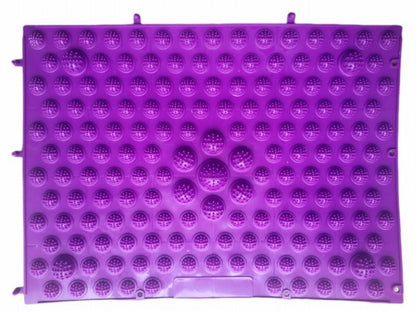 足つぼマット 足裏マット 単品 1枚 フットマット ツボ押し パープル バリエーション画像