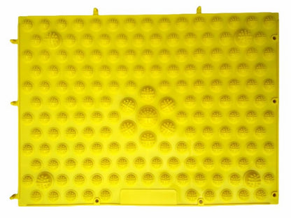 足つぼマット 足裏マット 単品 1枚 フットマット ツボ押し イエロー バリエーション画像