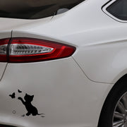 カーステッカー ボディステッカー 車用ステッカー デカール シール カーアクセサリー 装飾 デコレーション 外装 猫 ネコ 可愛い