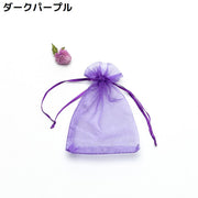 巾着袋 ギフトバッグ 9×12cm 10枚セット オーガンジー 無地 ミニ ラッピング 包装 プレゼント 誕生日 クリスマス バレンタイン ホワイトデー 母の日 父の日 敬老の日