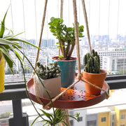 プラントハンガー ハンキングプランター インテリア雑貨 植物ハンガーネット 吊り下げ ロープ 紐 縄 おしゃれ かわいい