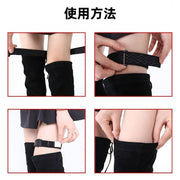 滑り止めベルト 2個セット 1足用 ロングブーツ用 ハーフブーツ ずれ落ち防止 たるみ防止  レディース ファッション小物 靴ケア用品 シューケア用品 靴アクセサリー 滑り止め用品 くつ 粘着テープ マジック テープ 長さ調整 ニーハイブーツ