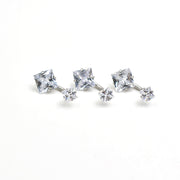 へそピアス 14G レディース 1個 アクセサリー ボディピアス バナナバーベル へそピ ヘソピ 軟骨 耳たぶ ヘリックス カーブバーベル セカンドピアス ラインストーン 14ゲージ 1.6mm 片耳 つけっぱなし ベリー イヤーロブ 舌 眉 トラガス 臍 口 リップ インナーコンク アウターコンク ビジュー シンプル おしゃれ 女性 プレゼント ギフト 贈り物 誕生日 記念