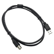 プリンターケーブル 1.35m USB2.0 タイプA(オス) to タイプB(オス) Type-A Type-B パソコン周辺機器 デジカメ データ転送 ブラック 黒色