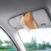 ティッシュケース 車用 車載 ティッシュボックス ティッシュカバー 車用品 カーアクセサリー アームレスト ヘッドレスト サンバイザー レザー調 ツートンカラー 便利 取り付け簡単