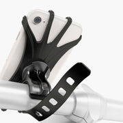スマホホルダー 自転車用 バイク用 スマホスタンド 360度回転 ハンドル取り付け 取り付け簡単 ベルト式 シリコン サイクリング ツーリング 通勤 通学 自転車アクセサリー