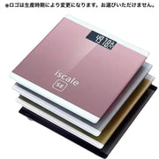 体重計 電子体重計 ボディースケール デジタル 電池式 見やすい 薄い 薄型 小型 スリム スタイリッシュ おしゃれ 計測器