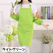 エプロン キッズ 子供 単品 キッチン用品 雑貨 無地 シンプル ポケット 汚れ防止 給食 お手伝い