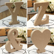 ALPHABET LETTER アルファベットレター オブジェ 英字 大文字 O～Z 木製 MDF ナチュラル インテリア ウッド