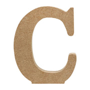 ALPHABET LETTER アルファベットレター オブジェ 英字 大文字 A～N 木製 MDF ナチュラル インテリア ウッド