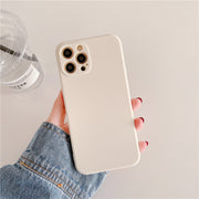 スマートフォンケース iPhone用ケース スマホカバー アイフォン用ケース シリコン ソフト マット シンプル 無地 単色 背面保護 傷防止 おしゃれ かわいい ユニセックス レディース メンズ 女性 男性 アイフォーン用