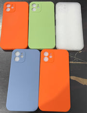 スマートフォンケース iPhone用ケース スマホカバー アイフォン用ケース シリコン ソフト マット シンプル 無地 単色 背面保護 傷防止 おしゃれ かわいい ユニセックス レディース メンズ 女性 男性 アイフォーン用