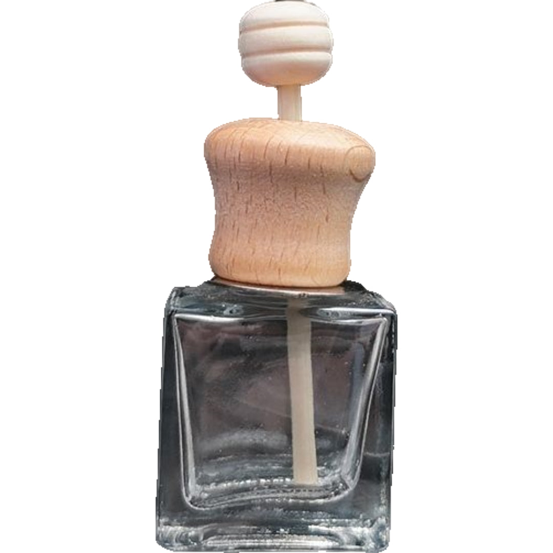 車用香水瓶 芳香剤ケース 吊り下げ カーディフューザー瓶 アロマディフューザー瓶 8ml F バリエーション画像