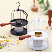 シーリングワックス炉 キャンドルホルダー シーリングスタンプ用品 封蝋 ろうそく 鳥かご風 フック付き ドーム型 おしゃれ かわいい DIY ハンドメイド デコレーション 手紙 手帳 カード