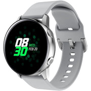 Galaxy Watchバンド スマートウォッチバンド 交換バンド 男女兼用 20mm 22mm 黒 白 グレー シンプル カラバリ豊富 バンド ベルト 交換 取り換え