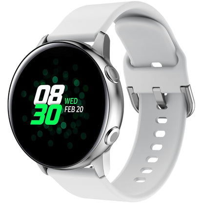 Galaxy Watchバンド スマートウォッチバンド 交換バンド 男女兼用 20mm ホワイト バリエーション画像