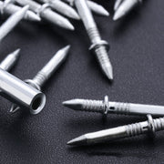 釘 ねじ ダブルヘッド 双頭 50本セット 専用スリーブ付き DIY 工具 巾木 隠しくぎ 巾木 固定