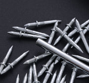 釘 ねじ ダブルヘッド 双頭 50本セット 専用スリーブ付き DIY 工具 巾木 隠しくぎ 巾木 固定
