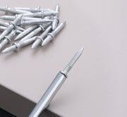 釘 ねじ ダブルヘッド 双頭 50本セット 専用スリーブ付き DIY 工具 巾木 隠しくぎ 巾木 固定