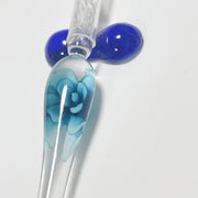 ガラスペン 硝子ペン 万年筆 文房具 つけペン ディップペン サインペン 透明 花柄 絵手紙 便箋 お絵描き プレゼント ギフト